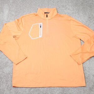 RLX Ralph Lauren Peach 1/4 Zip Pullover